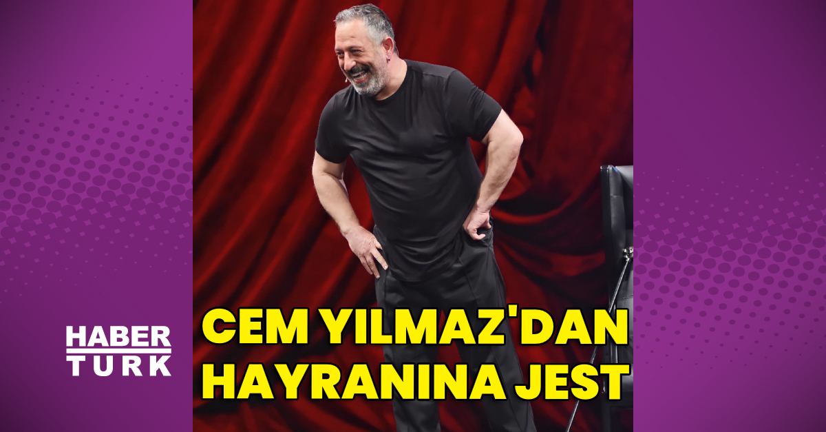 Cem Yılmaz’dan hayranına jest