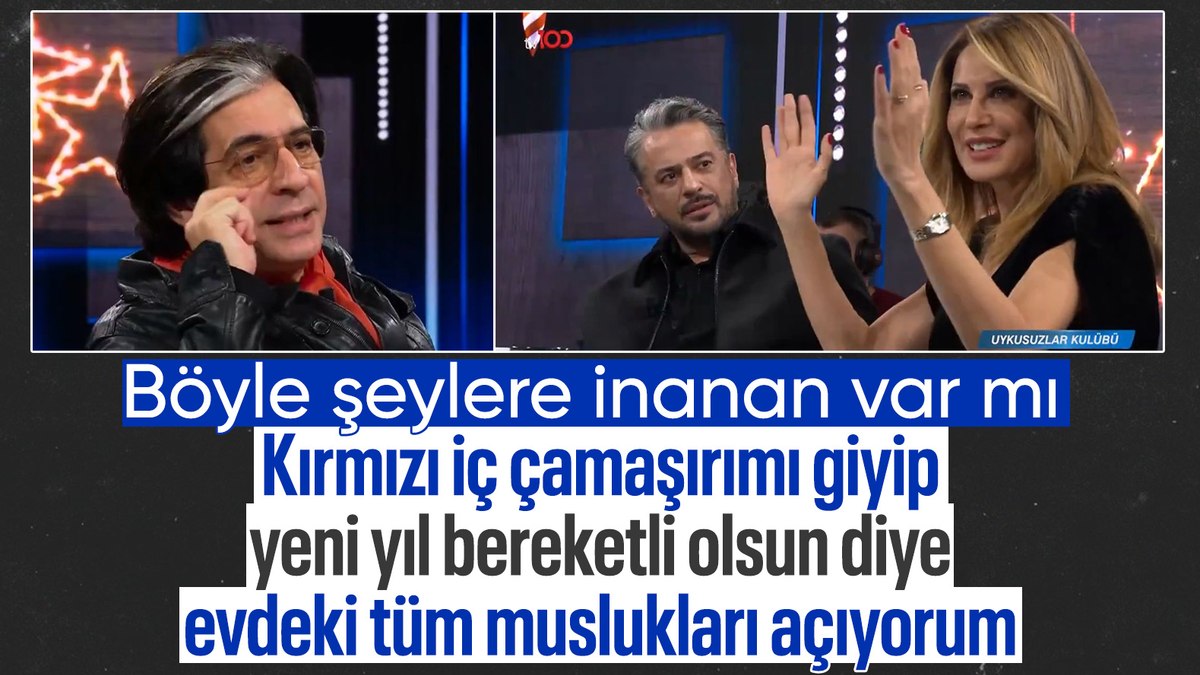 Hande Kazanova yılbaşı hazırlığını anlattı: Kırmızı iç çamaşırımı giyip, narımı kırıyorum