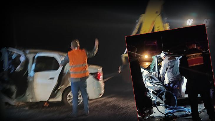 Afyonkarahisar’da feci kaza! İki otomobil çarpıştı: 2 ölü, 4 yaralı